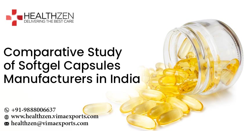 Softgel Capsules Manufacturers in India